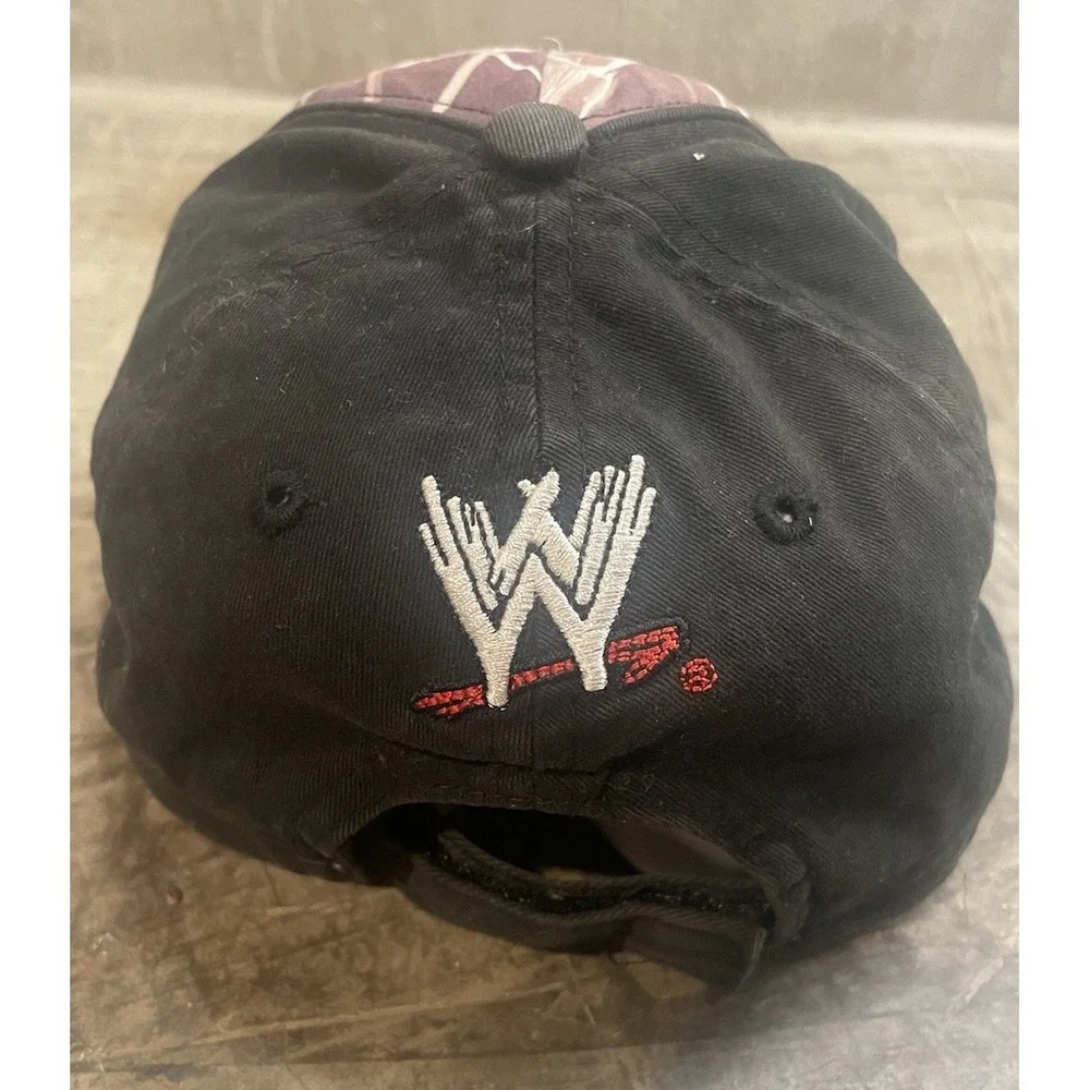 WWE Raw vs Smack Down Youth Hat Baseball Ball Cap ADJUSTABLE Back 2009 John Cena